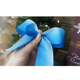 Blue Gradient Wired Ribbon – 1.5" x 20 Yards, Ombre Holiday Ribbon for Christmas & New Year | Laribbons Custom