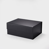 Half Lid Foldable Gift Box – 9.25×6.7×4 in | Collapsible Cardboard Box | Laribbons Custom