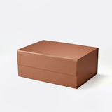 Half Lid Foldable Gift Box – 9.25×6.7×4 in | Collapsible Cardboard Box | Laribbons Custom