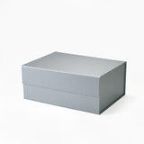 Half Lid Foldable Gift Box – 9.25×6.7×4 in | Collapsible Cardboard Box | Laribbons Custom