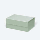Half Lid Foldable Gift Box – 9.25×6.7×4 in | Collapsible Cardboard Box | Laribbons Custom