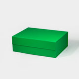 Half Lid Folding Gift Boxes with Lids – 13 × 10 × 4.5 in | 22 Colors | Laribbons Custom