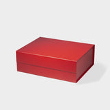 Half Lid Folding Gift Boxes with Lids – 13 × 10 × 4.5 in | 22 Colors | Laribbons Custom