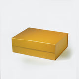 Half Lid Folding Gift Boxes with Lids – 13 × 10 × 4.5 in | 22 Colors | Laribbons Custom