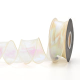 Luxury Iridescent Organza Ribbon – 1.5" Wide | 10 Yards per Roll | Wedding & Florist Decoration | Laribbons Custom