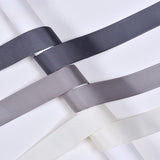 Wholesale Grosgrain Ribbon – Black, White & Gray Color Series – 3/8