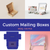 Custom Printed Boxes Colorful Packaging | 100pcs | Laribbons Custom