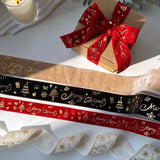 Custom Foil Stamped Velvet Ribbon with Logo – Luxury Gift & Retail Packaging | Laribbons Custom - laribbons Custom Shop