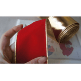 Wired Double - Sided Christmas Ribbon 2.5