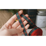 Plaid Christmas Ribbon – 0.5