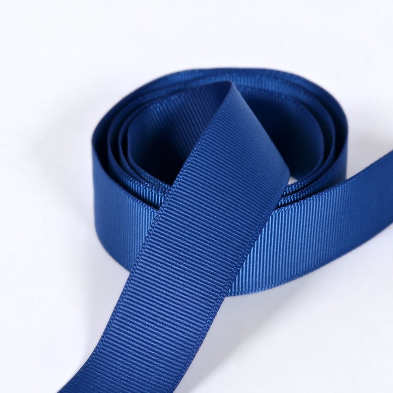 Wholesale Grosgrain Ribbon – Dark Blue & Navy Color Series – 3/8", 5/8", 7/8", 1.5" Wide – 100 Yards Per Roll – Bulk 500 Yards Minimum | Laribbons Custom - laribbons Custom Shop