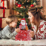 🎄 Christmas Money Pull Gift Box – Foldable DIY Party Box | Red, Green & White | Fun Holiday Decoration | Laribbons Custom - laribbons Custom Shop