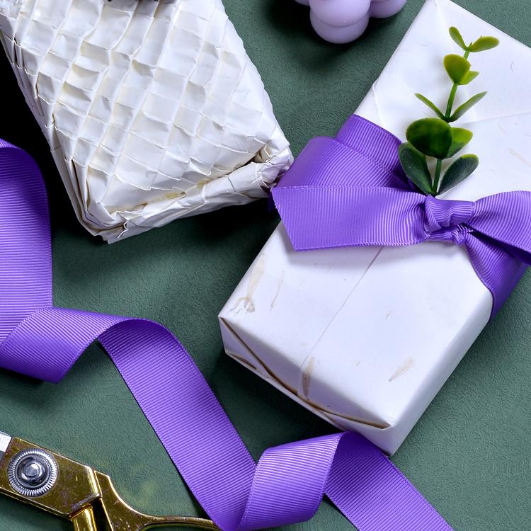 Wholesale Grosgrain Ribbon – Purple & Lavender Color Series – 3/8", 5/8", 7/8", 1.5" Wide – 100 Yards Per Roll – Bulk 500 Yards Minimum | Laribbons Custom - laribbons Custom Shop