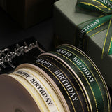 Personalized Satin Center Organza Ribbon - laribbons Custom Shop
