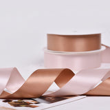 Wholesale Double Faced Satin Ribbon – Dark Brown Color Series – 3/8