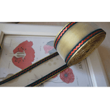 Gold Mesh Wired Christmas Ribbon – 1.5