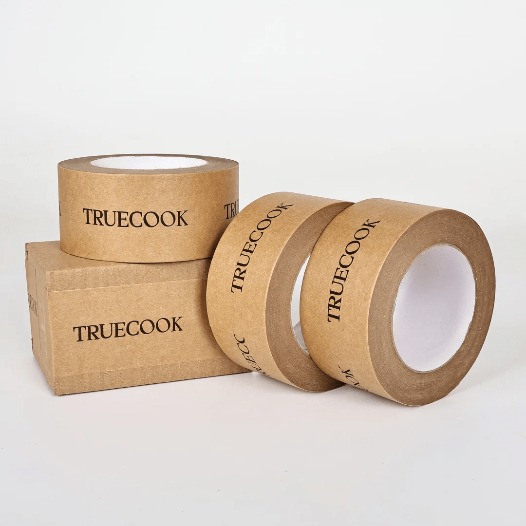 Custom Printed Kraft Paper Tape – Add Your Logo | 2" × 164 ft | Laribbons Custom - laribbons Custom Shop