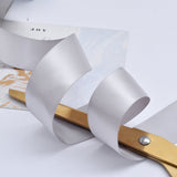 Wholesale Double Faced Satin Ribbon – Black, White & Gray Color Series – 3/8