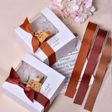 Wholesale Grosgrain Ribbon – Dark Brown Color Series – 3/8