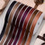Wholesale Grosgrain Ribbon – Dark Brown Color Series – 3/8", 5/8", 7/8", 1.5" Wide – 100 Yards Per Roll – Bulk 500 Yards Minimum | Laribbons Custom - laribbons Custom Shop