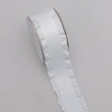 Custom Ruffled Edge Ribbon with Logo Printing – 1.5