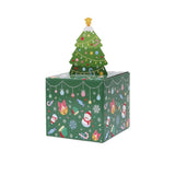 🎄 Christmas Money Pull Gift Box – Foldable DIY Party Box | Red, Green & White | Fun Holiday Decoration | Laribbons Custom - laribbons Custom Shop