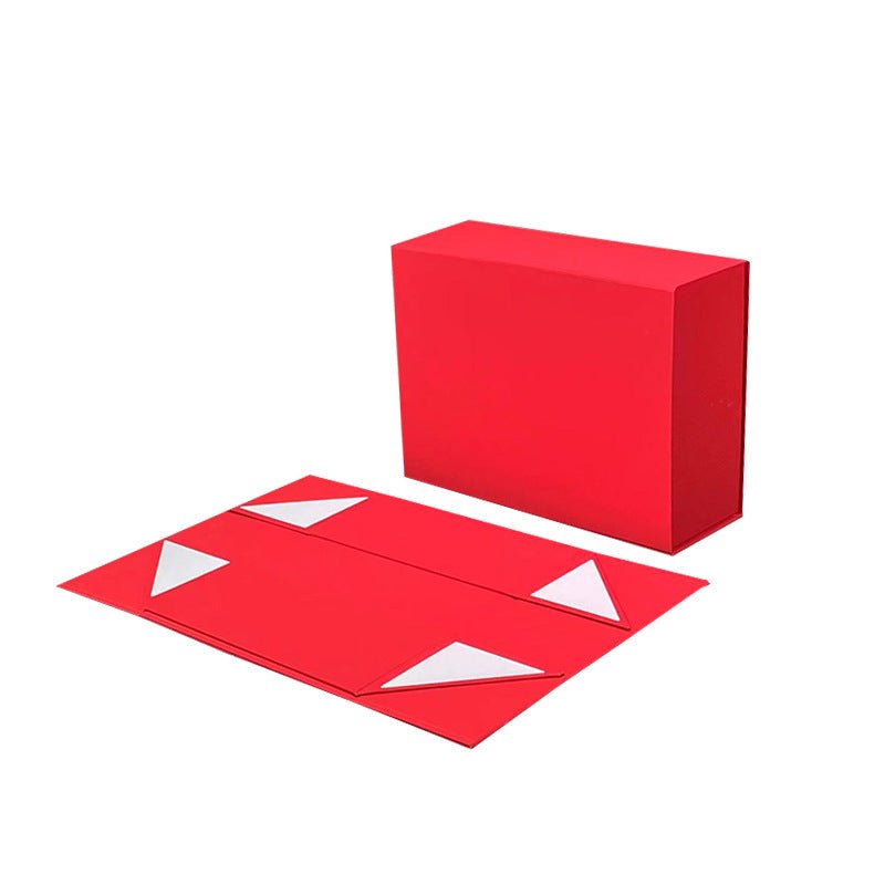 🧲 Custom Magnetic Folding Gift Box with Logo | Stock sizes and colors (6 Colors&Full Size) with logo printing | MOQ 20 gift boxes/ 1 carton | Prices include shipping - laribbons Custom Shop