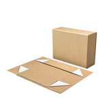 🧲 Custom Magnetic Folding Gift Box with Logo | Stock sizes and colors (6 Colors&Full Size) with logo printing | MOQ 20 gift boxes/ 1 carton | Prices include shipping - laribbons Custom Shop