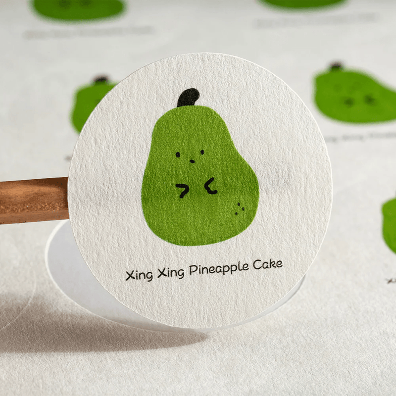 Custom Tree Texture Stickers Stickers - Suit floral, beverage, bakery, jewelry, clothing - laribbons Custom Shop