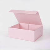 Half Lid Folding Gift Boxes with Lids – 13 × 10 × 4.5 in | 22 Colors | Laribbons Custom - laribbons Custom Shop