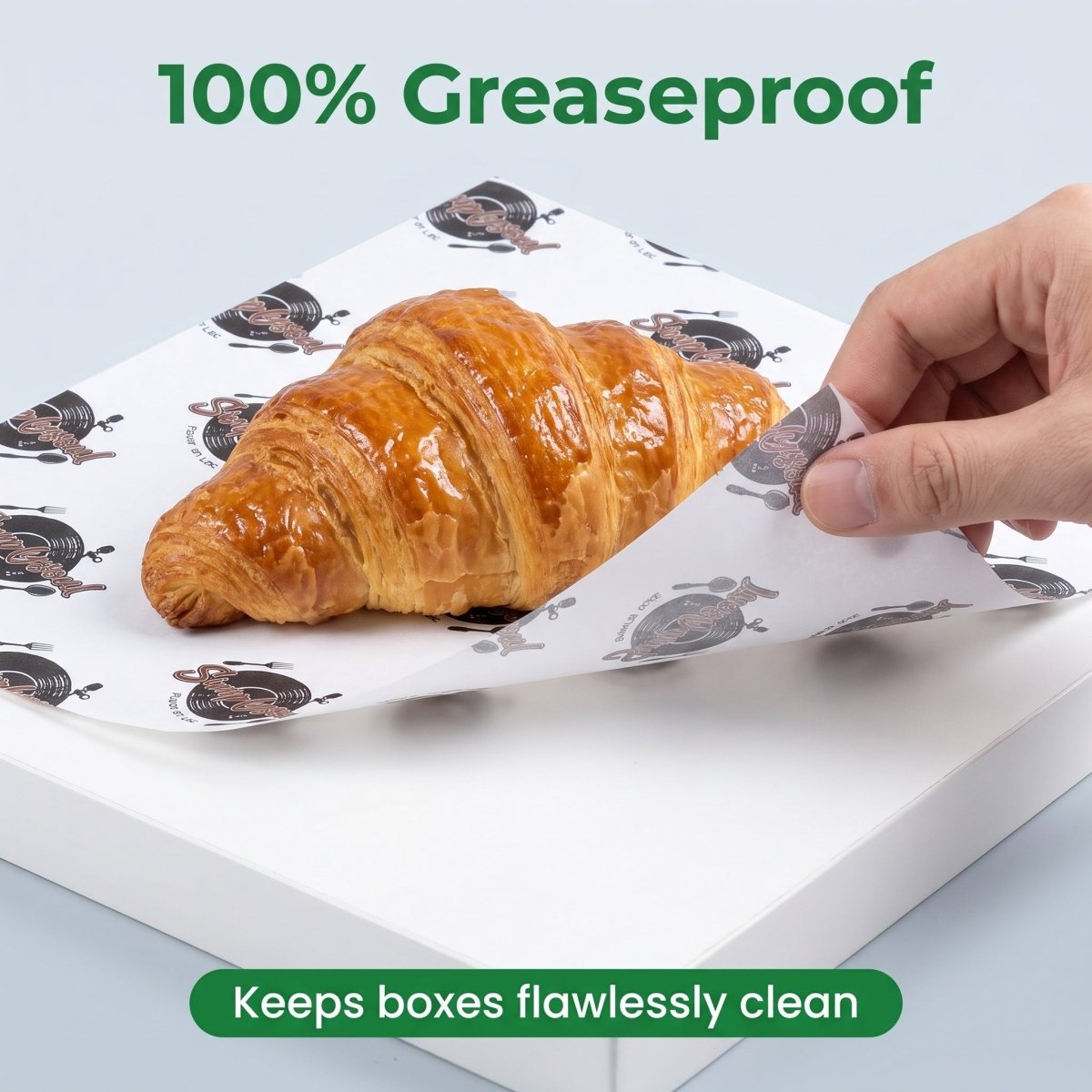 Custom Greaseproof Paper | Branded Food-Grade Wrapping Paper | LaRibbons - Laribbons Custom