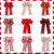 Christmas Burlap Bow Ornaments, Pre-Tied Plaid Holiday Bow for Christmas Tree Wreath Gift Wrapping, Assorted Styles, MOQ 5 Packs (2 pcs per pack), Mixable - Laribbons Custom