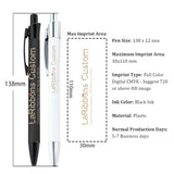 Custom Wrap Ballpoint Pen | Personalized Printed | LaRibbons - laribbons Custom Shop