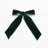 Mini Velvet Bows with Twist Ties, Christmas Velvet Ribbon Bows for Gift Wrapping, Tree Ornaments, DIY Crafts - Laribbons Custom