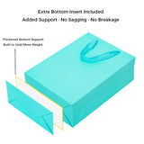 Custom Logo Paper Bags – 250gsm | 30 Sizes · 10 Colors · Ready to Ship | Laribbons Custom - laribbons Custom Shop