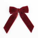 Mini Velvet Bows with Twist Ties, Christmas Velvet Ribbon Bows for Gift Wrapping, Tree Ornaments, DIY Crafts - Laribbons Custom