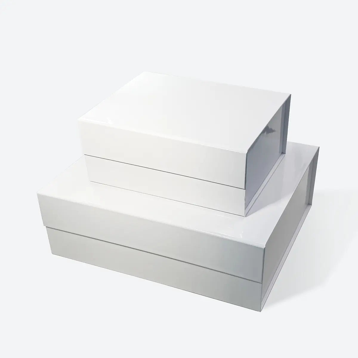Glossy Laminated Magnetic Foldable Rigid Gift Box - Medium Size | Multiple Colors | Custom Logo Available