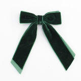 Mini Velvet Bows with Twist Ties, Christmas Velvet Ribbon Bows for Gift Wrapping, Tree Ornaments, DIY Crafts - Laribbons Custom