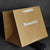 Custom Floral Kraft Paper Tote Bags with White Foil Logo – 2 Sizes – MOQ 200 | Laribbons Custom - laribbons Custom Shop