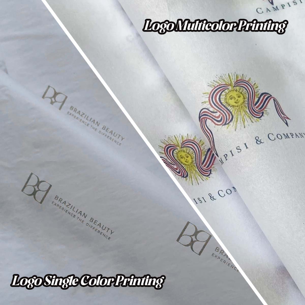Custom Tissue Paper | Elevate Unboxing with Personalized, Eco-Friendly Wraps | Free Shipping | LaRibbons - Laribbons Custom