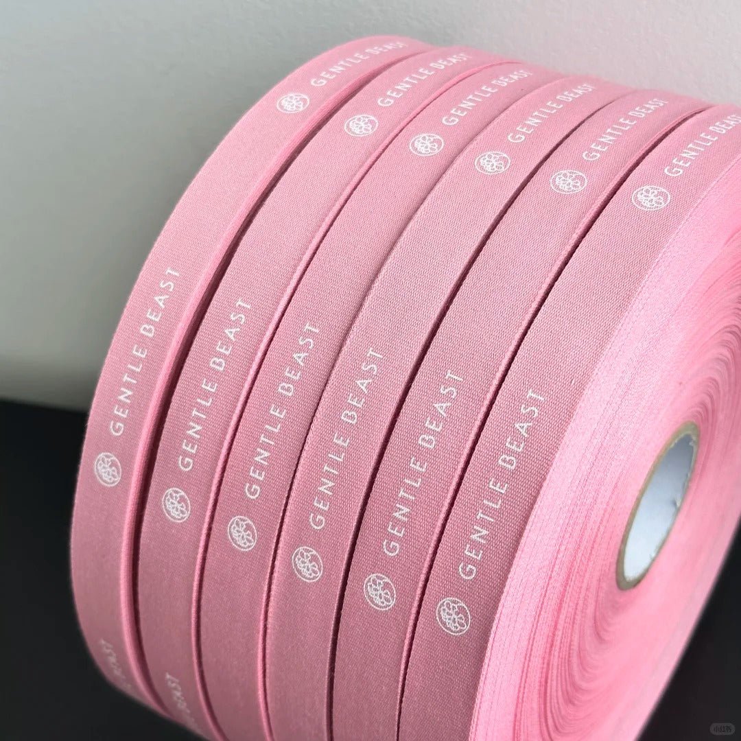 Custom Cotton Ribbon - Valentine's Day 100 yards Personalized Colorful Ribbon | Laribbons Custom - laribbons Custom Shop