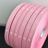 Custom Cotton Ribbon - Valentine's Day 100 yards Personalized Colorful Ribbon | Laribbons Custom - laribbons Custom Shop