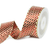 1.5" Red & Gold Metallic Plaid Christmas Ribbon – 25 Yards Roll | Laribbons Custom - laribbons Custom Shop