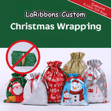 Krinkle Gift Bags – Pre - Assembled Festive Christmas Wrapping Bags with Ribbon | Family Pack (30 Bags) & Holiday Saver (60 Bags) | Laribbons Custom - laribbons Custom Shop