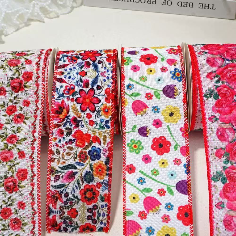Custom Wire Edge Ribbon | Factory Direct & 50 - Yard MOQ | Free Shipping - laribbons Custom Shop
