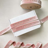 Custom Velvet Ribbon with Debossed Logo – Valentine's Day Multiple Widths & Colors | Laribbons Custom - laribbons Custom Shop