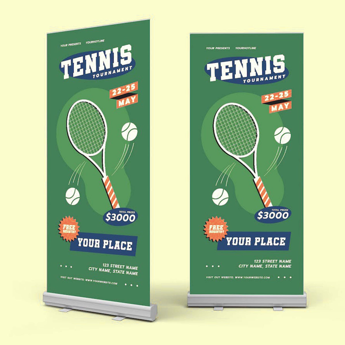 Custom Retractable Banners | High - Quality Pull - Up Banners | LaRibbons - laribbons Custom Shop