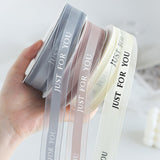 Personalized Satin Center Organza Ribbon - laribbons Custom Shop