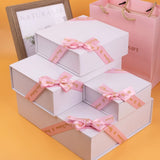 Premium Polyester DIY Gift Box Bows |MOQ 50 pcs| Customizable Logo & Bow | Laribbons Custom - laribbons