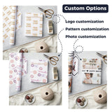 Custom Flat Wrapping Paper | Personalized Gift Wrap & Branded Packaging | LaRibbons - laribbons Custom Shop